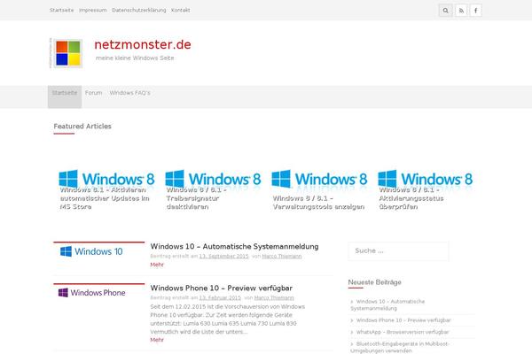 netzmonster.de site used ProtoPress