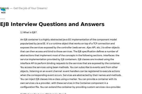 Twenty Nineteen theme site design template sample