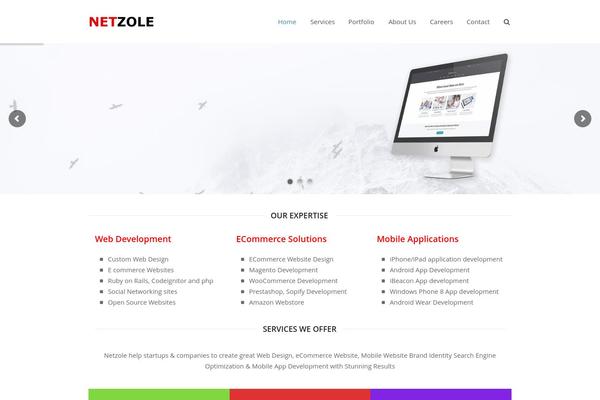 Divi Child theme site design template sample