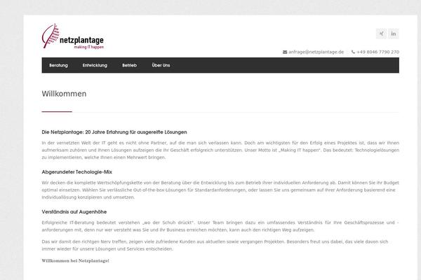 netzplantage.de site used Centum