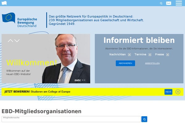 EMI theme websites examples