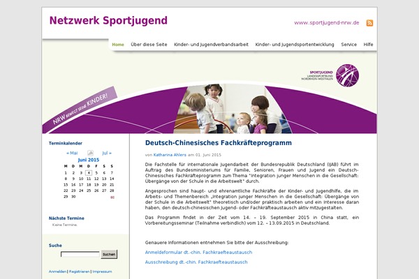 Site using Event Calendar 3 for PHP 5.3 plugin