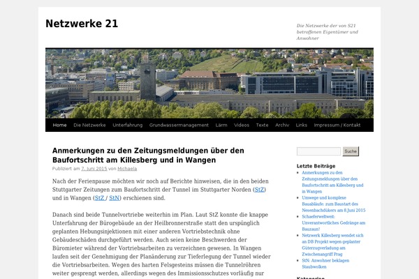 netzwerke-21.de site used Netzwerke