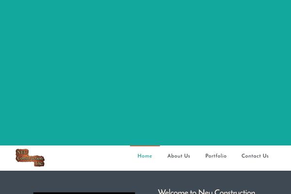 X Child theme site design template sample