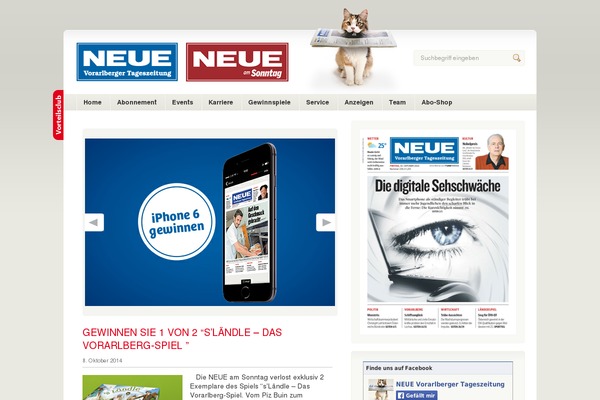 Flash News theme websites examples