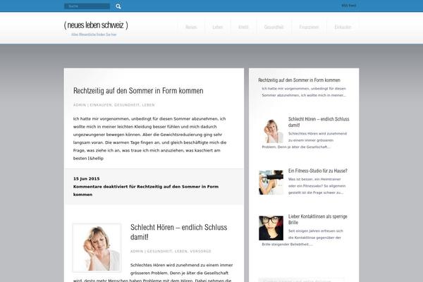 Kreativ theme site design template sample
