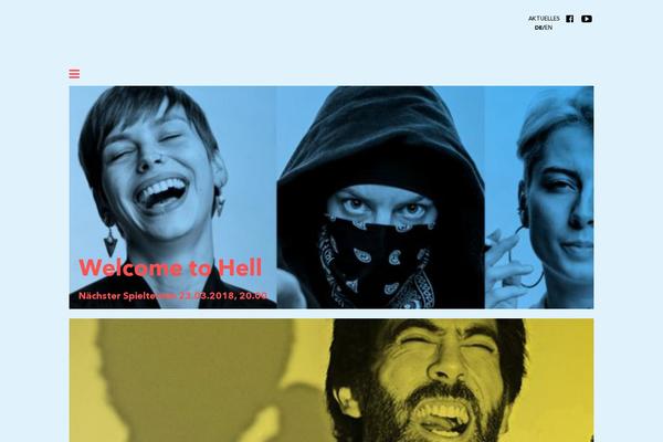 NUVO theme site design template sample