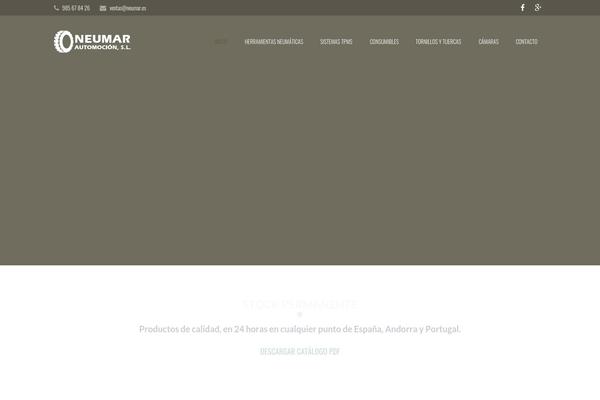 neumar.es site used Impreza