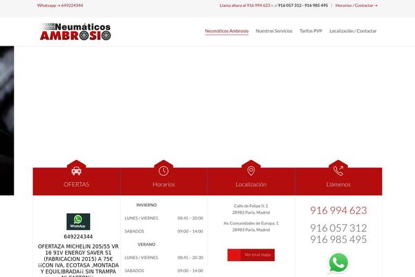 Auto Repair theme site design template sample