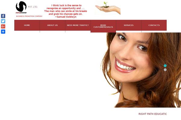 Arke theme site design template sample