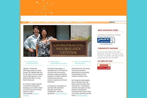 Cnc theme site design template sample