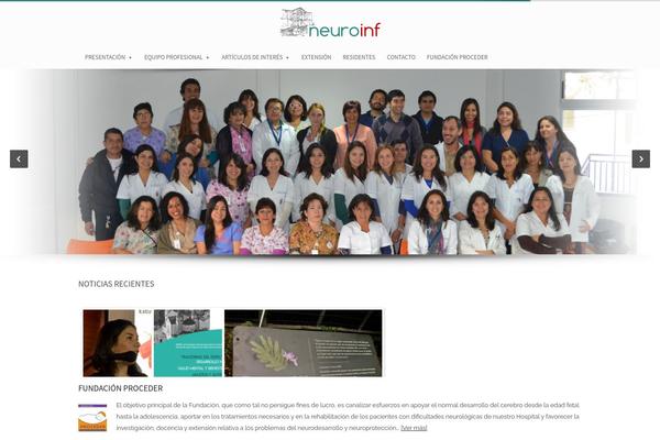 Site using WordPress Team Manager plugin