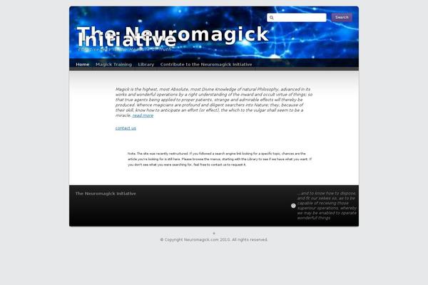 Third Style theme site design template sample