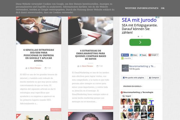 neuromarketingytecnologia.net site used Blogdrops Theme