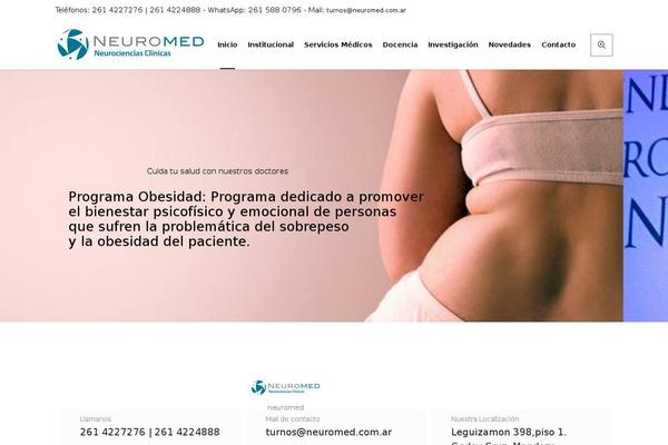 Magee theme site design template sample