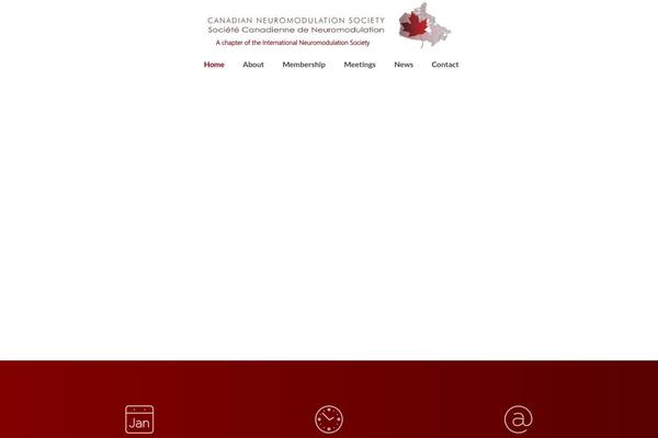 Neuro theme site design template sample