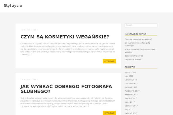 Newspaperss theme site design template sample