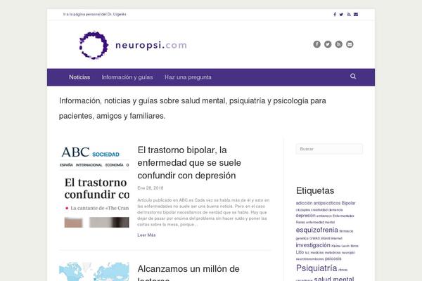 Site using Accesspress-social-pro plugin