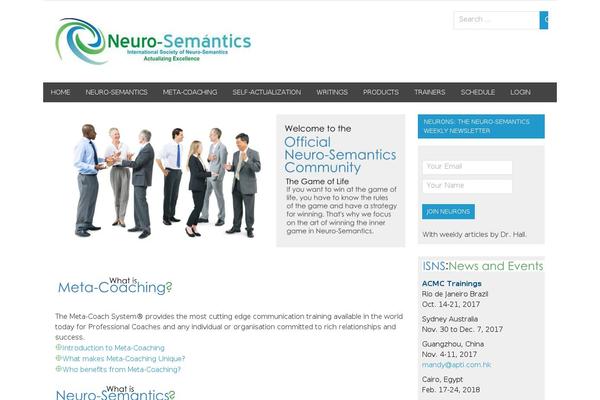 Merlin theme site design template sample