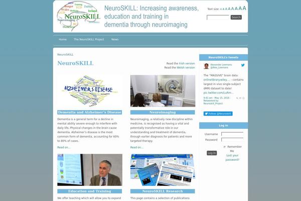 Custom Community theme site design template sample