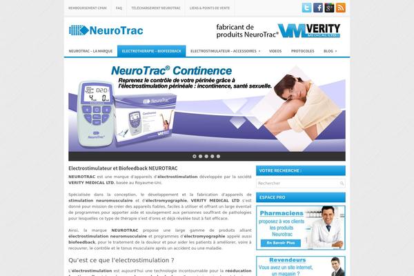 Justmag theme site design template sample