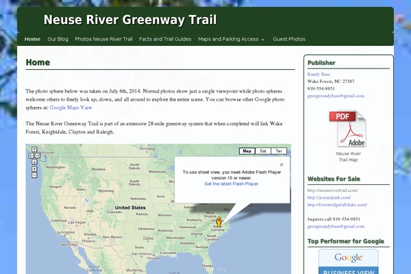 Site using Weaver Show Sliders plugin