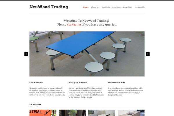 Workz theme site design template sample