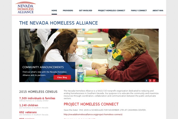 nevadahomelessalliance.org site used Nha