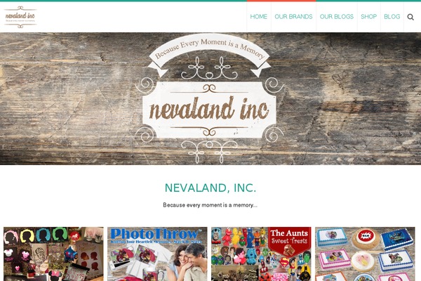 nevaland.com site used AccessPress Ray