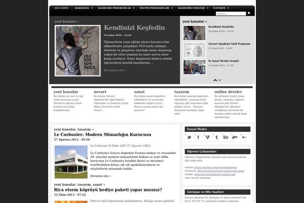 Arthemia theme site design template sample