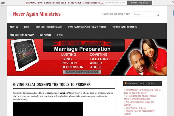 Dynamic News Lite theme site design template sample