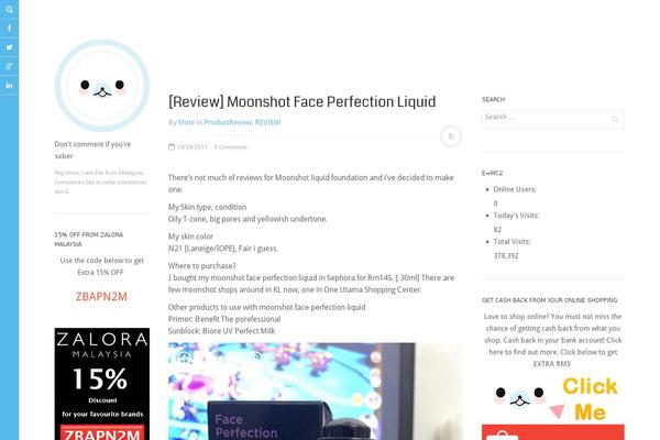 Maktub theme site design template sample