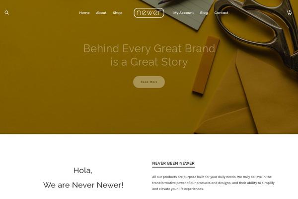 Atelier theme site design template sample