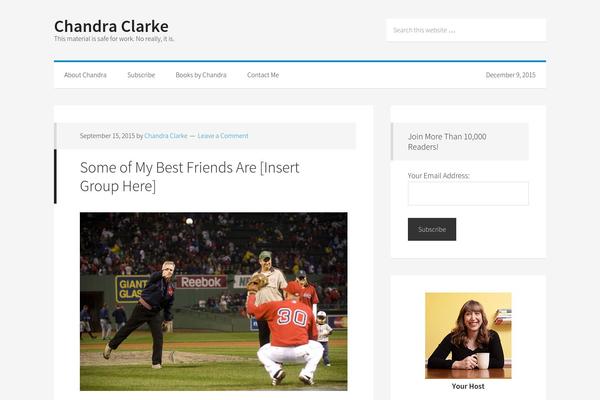 Generate Pro theme site design template sample