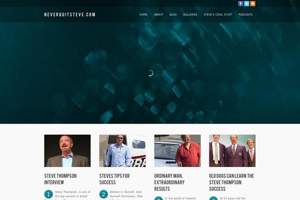 Persuasion theme site design template sample