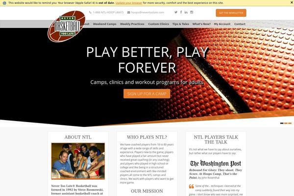 Site using Simple Twitter Tweets plugin