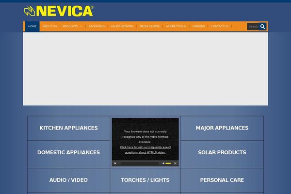 Site using Shortcode Menu plugin