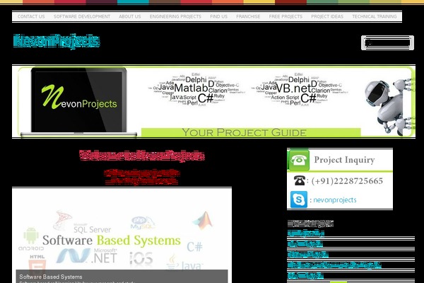Site using Code Embed plugin