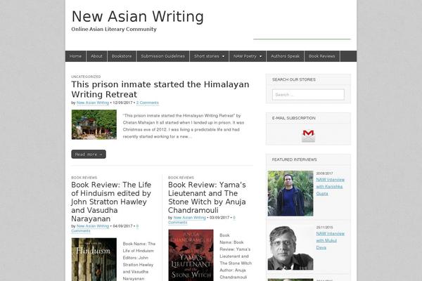 Magazine Basic theme site design template sample