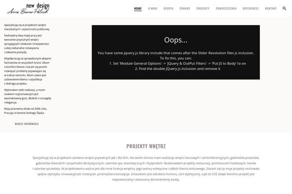 new-design.pl site used Cozy-child