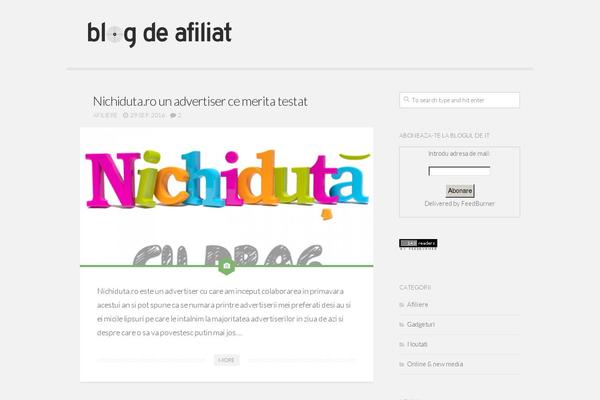 Anew theme site design template sample
