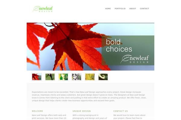Dandelion theme site design template sample