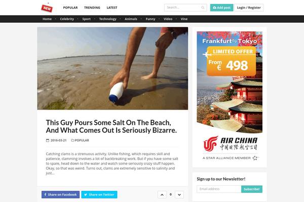 Blt-katla theme site design template sample