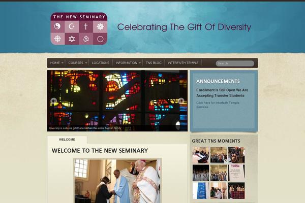Light of Peace theme site design template sample