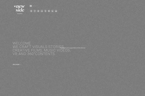 Roua-wp theme site design template sample