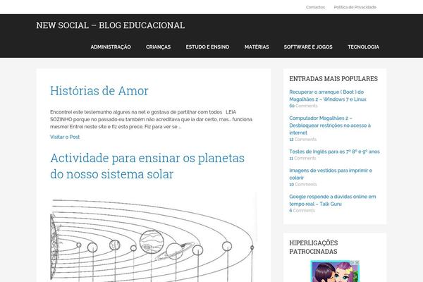 new-social.com site used Hoot-porto