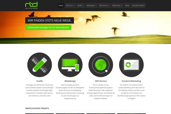 Elegant theme site design template sample