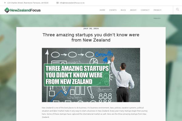 Foundry theme site design template sample