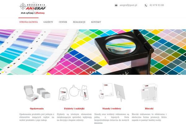 Mexin theme site design template sample