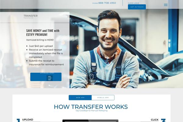 Site using Testimonial Slider plugin